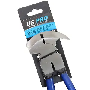 US PRO Tools 265mm / 10 1/2 Inch Fencing Pliers Wire Cutters Clamp Pincer 5897