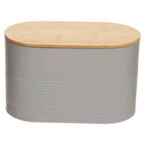 Maison by Premier Alton Grey Bread Bin