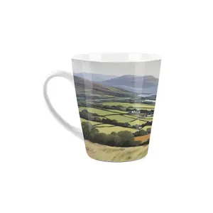 Highland Cow Latte Mug - Coffee/Hot Chocolate Ceramic Cup Gift