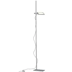 Luminosa BOOK LED Floor Lamp Grey 1300lm 3200K 25x182x16cm