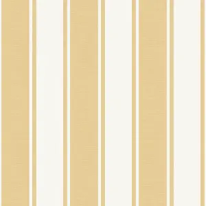 Galerie Italian Classics 4 Gold Classic Stripe Embossed Wallpaper