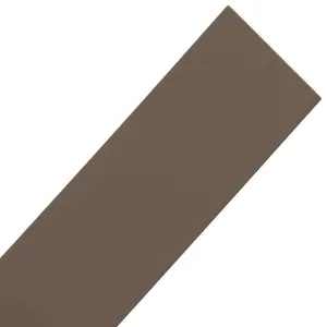 Asyra Polyethylene Plastic Lawn Edging Brown / 10cm H x 100cm W