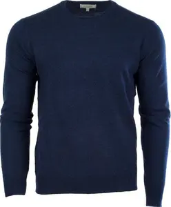 Men's Jumper Dunedin Cashmere 100%Cashmere Crew Neck Jumperr Cosmos Cosmos / M