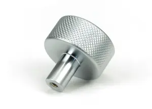 From The Anvil Satin Chrome Brompton Cabinet Knob - 32mm (No rose)