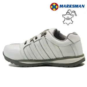 Size 12 Mens Ladies Leather Safety Shoes Boots Work Steel Toe Cap Trainers Ankle Womens