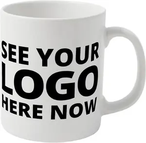 Printed Mugs | Promotional Printed Mugs - White