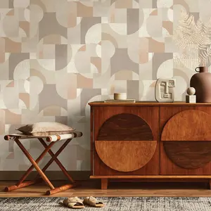 Alchemy Wallpaper Collection Venn Orange Holden 65850