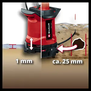 Einhell GE-DP 18v Power X-Change Cordless Submersible Water Pump + 4AH Kit