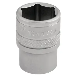 Draper 1/4" Square Drive Socket 13mm 16516