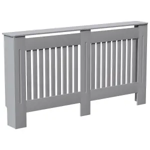 Vida Designs Chelsea Large Grey Radiator Cover