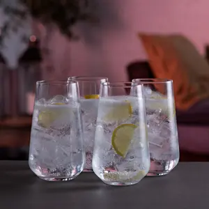 Dartington Crystal Cheers! Highball Glass Set (Set of 4)