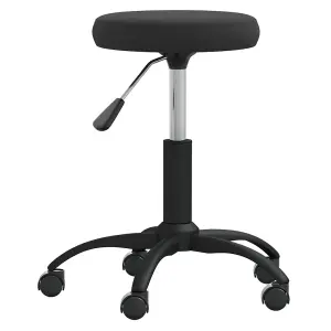 Berkfield Office Swivel Chair Black Velvet