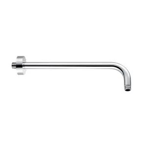 Venus Chrome Round Wall Mounted Shower Arm (W)300mm