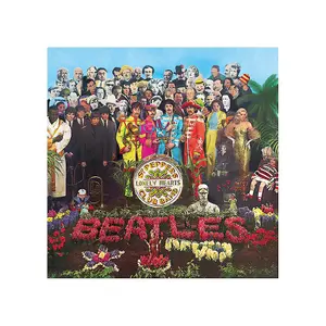 The Beatles Sgt pers Canvas Print Multicoloured (One Size)