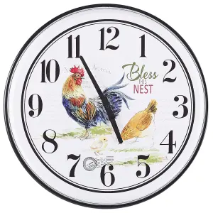 Wall Clock HORW Metal Multicolour