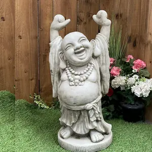 Delightful Large Hands Up Buddha Ornament