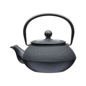 La Cafetire Cast Iron Japanese Teapot with Infuser Basket