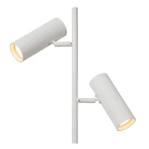 Lucide Clubs Modern Floor Lamp - 2xGU10 - White