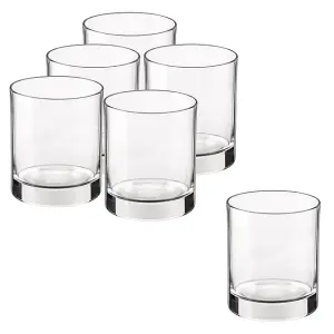 BORMIOLI ROCCO 255ml 6pcs Dinner Whisky Tumbler Set Drinking Glasses Bar New