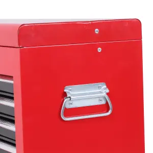 Portable Toolbox Tool Box Top Chest Cabinet Garage Storage Roll Cab Red New