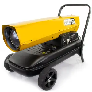 JCB 215,000BTU / 63kW Diesel Space Heater, 1300m3 Coverage, Kerosene or Diesel, Thermostat  JCB-SH215D