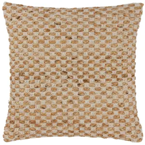 Yard Wikka Textured Woven Polyester Filled Cushion