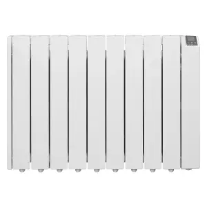 Adam Alba Oil-Filled 1500W Electric Radiator in White