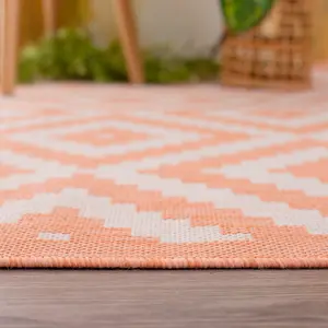 Ecology Collection Outdoor Rugs in Orange  100OR