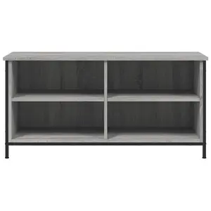 Berkfield TV Cabinet Grey Sonoma 100x40x50 cm Engineered Wood