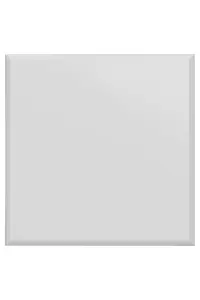 MirrorOutlet Moderni - All Glass Modern Bevelled Square Frameless Wall Mirror 24" X 24" (60x60CM)