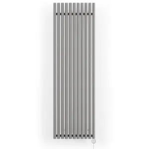 Terma 230V 1.5kW Salt n Pepper Smart Vertical Oil-filled radiator