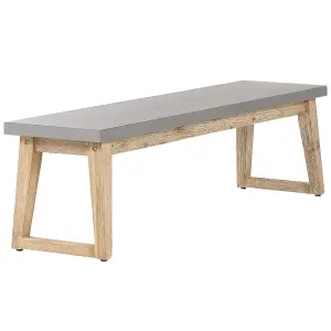 Garden Bench ORIA Concrete Grey