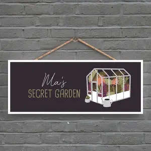 Garden Secret Mas Secret Garden Signs and Plaques