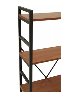 Interiors by Premier Laxton 5 Tier Red Pomelo Shelf Unit