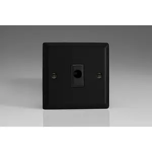 Wall Mounted Light Switch Black