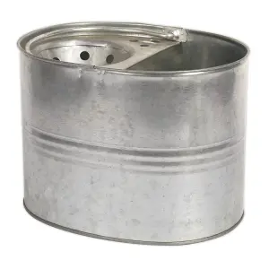 Sealey Mop Bucket from Heavy Duty Galvanized Steel With Carry Handle 13L BM08