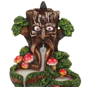 Unique Tree Man Backflow Incense Burner Design