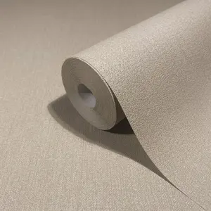 Galerie Industrial Effects Tan Textured Plain Effect Wallpaper Roll