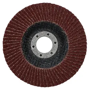 40 Grit Flap Discs Sanding Grinding Rust Removing For 4-1/2" Angle Grinders 10pc