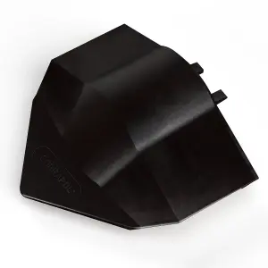 Corrapol Black Aluminium Ridge capping (L)0.1mm (W)160mm