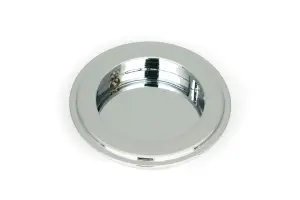 From The Anvil Polished Chrome 75mm Art Deco Round Pull