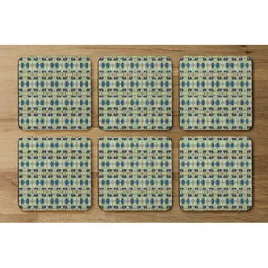 Square 6 Piece Coaster Set (Set of 6)