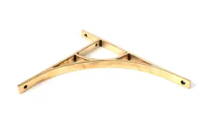 Aged Brass Tyne Shelf Bracket (314mm x 250mm)