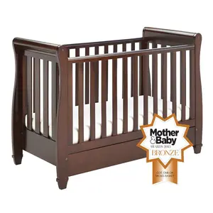 Eva Cot Bed Brown