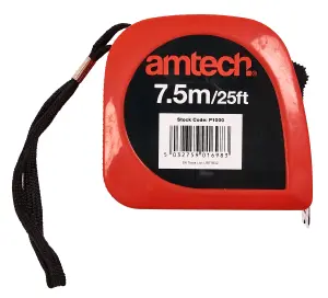 Amtech P1000 7.5m Basic measuring tape