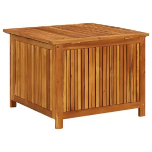 Berkfield Garden Storage Box 75x75x58 cm Solid Acacia Wood