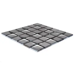 Stargazer Grey Mosaic Tile - House of Mosaics LUXE