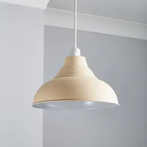 Inlight Lucia Ivory pendant Light shade (D)30cm