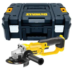 Dewalt DCG412N 18v XR Cordless 125mm Angle Grinder Bare Unit + Tstak Carry Case