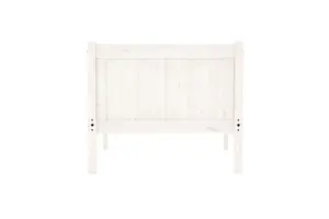 Birlea Trent Single Bed Frame In White